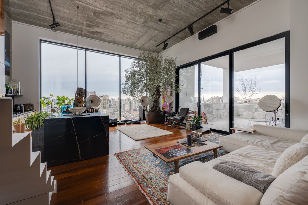 Polished Walnut Apartment Renovation