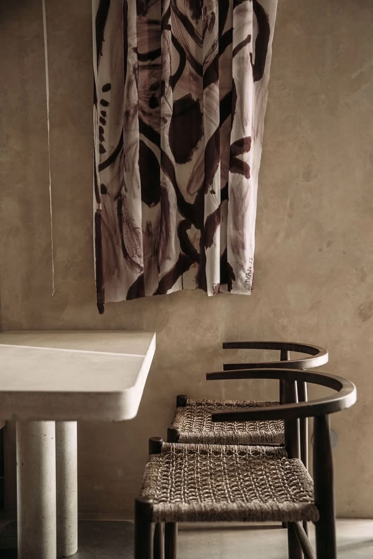 Venetian Plaster Application — Tea Room Interior