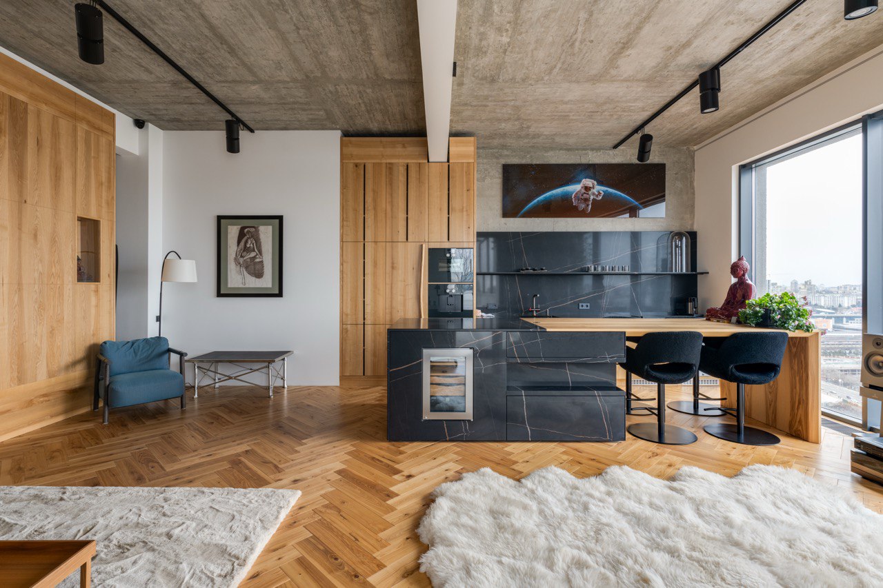 Completed whole-home remodel interior in Austin, Texas